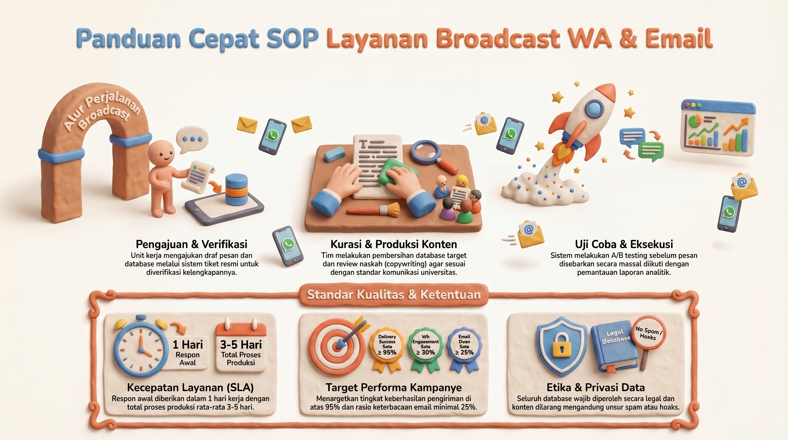 [SOP-MKT-D-02] Pengiriman Broadcast WhatsApp dan e-Mail