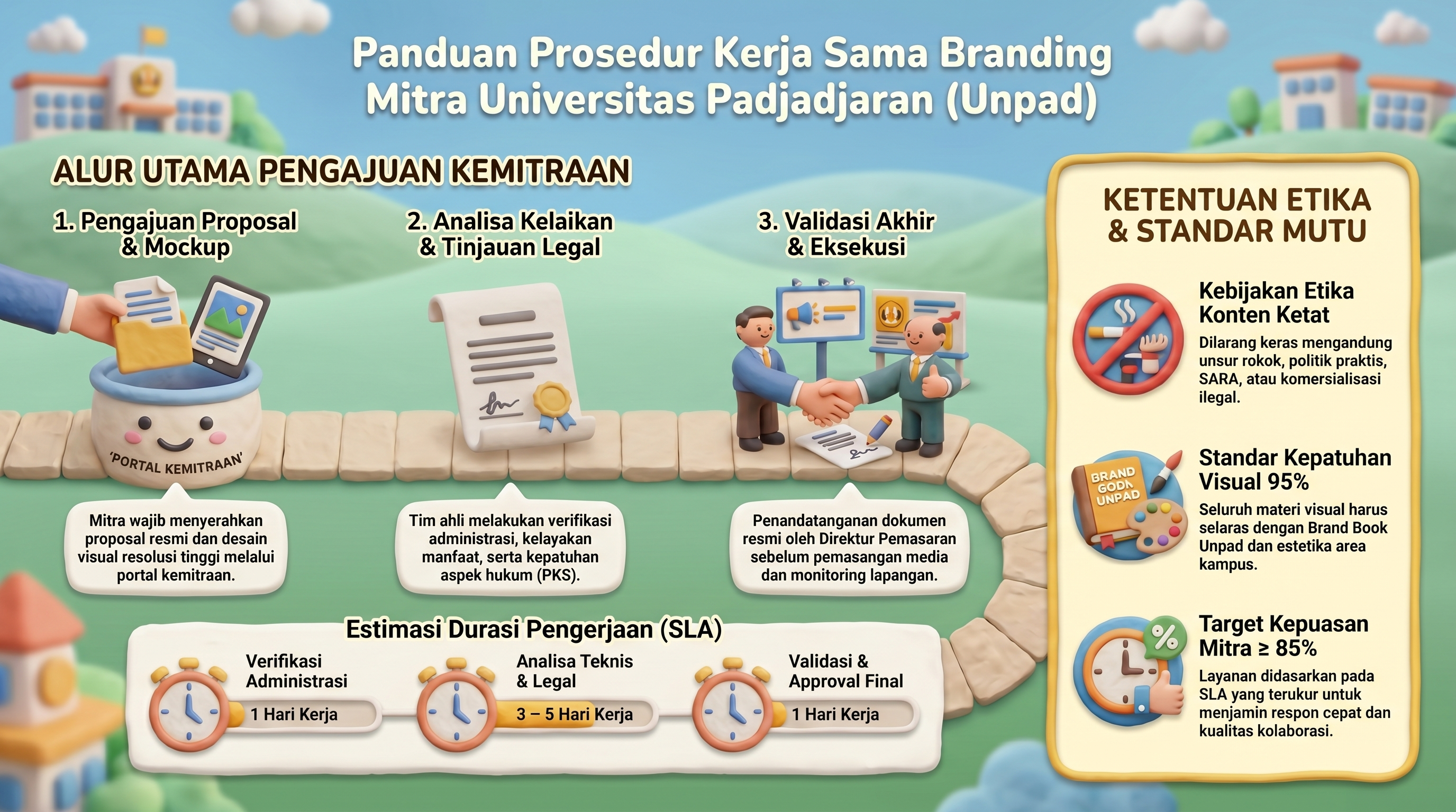 [SOP-MKT-D-03] Kerjasama Kemitraan untuk Promosi Branding Mitra di Area Kampus dan Aset UNPAD