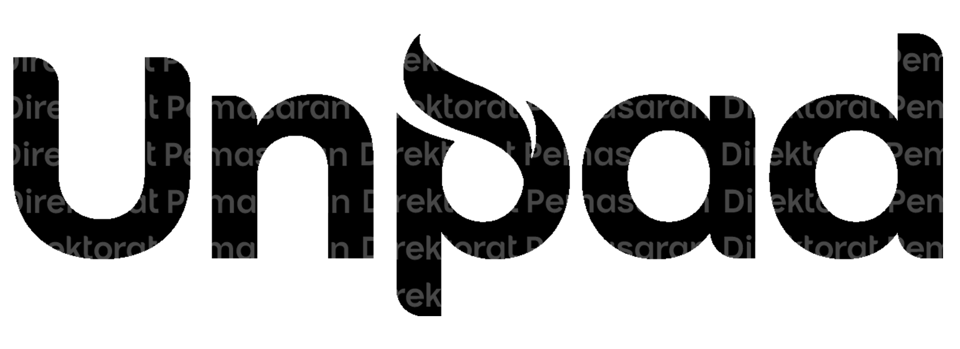 Logo Wordmarks Silhuet (Hitam)