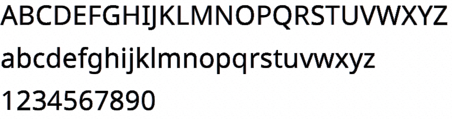 Font Noto Sans Reguler