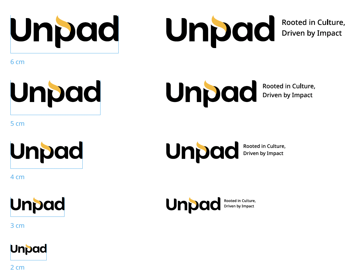 Logo Wordmarks Unpad